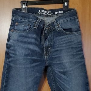 Levi's Signature Slim Straight Jeans - Indigo